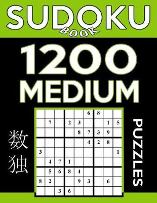 Cover of Sudoku Book 1,200 Medium Puzzles