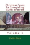 Book cover for Christmas Carols for Crosspicking GDAD Bouzouki