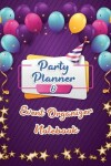 Book cover for Party Planner and Event Organizer Notebook