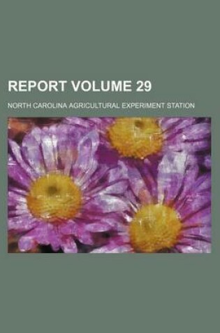 Cover of Report Volume 29