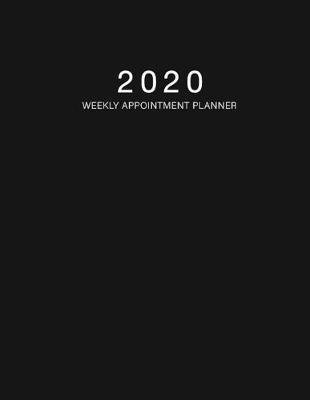 Book cover for 2020 Weekly Appointment Planner