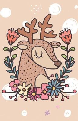 Book cover for Bullet Journal for Animal Lovers - Winter Deer