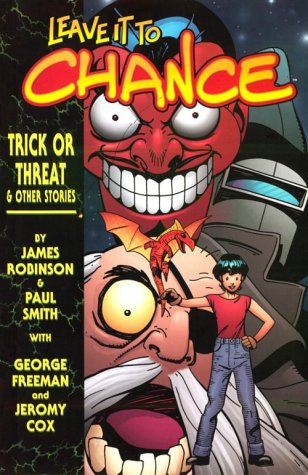 Book cover for Leave It to Chance Trick or Treat (D C Comics Graphic Nov