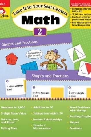 Cover of Take It to Your Seat: Math Centers, Grade 2 Teacher Resource