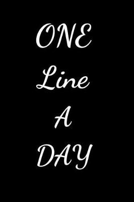 Book cover for One Line a Day