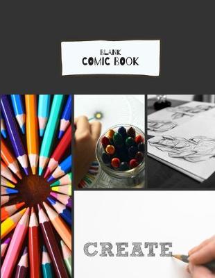 Book cover for Blank Comic Book for Kids