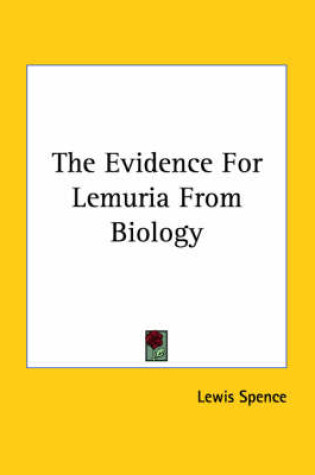 Cover of The Evidence for Lemuria from Biology