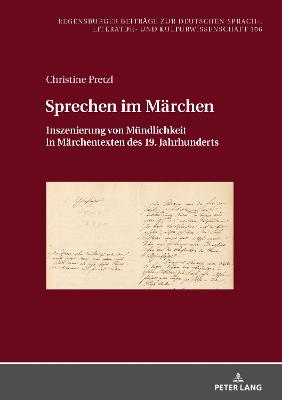 Book cover for Sprechen Im Maerchen