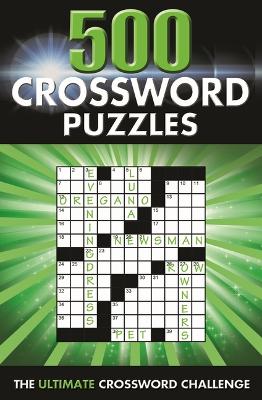 Book cover for 500 Crossword Puzzles