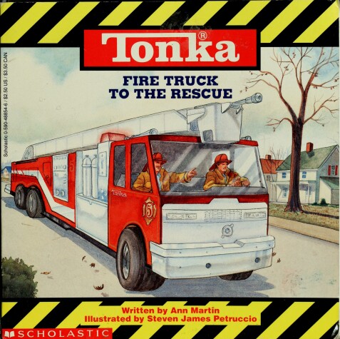 Book cover for Tonka Fire Truck to the Rescue