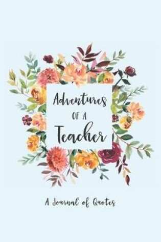 Cover of Adventures of a Teacher