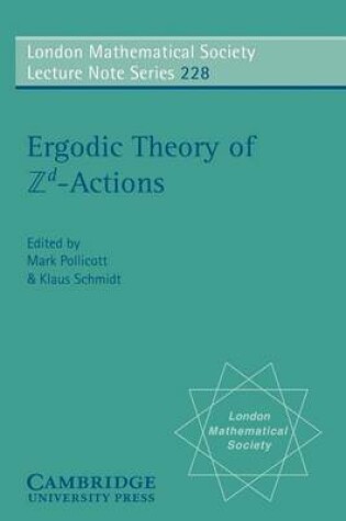 Cover of Ergodic Theory and ZD Actions