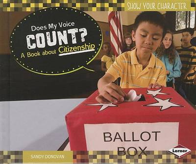 Book cover for Does My Voice Count?: A Book about Citizenship