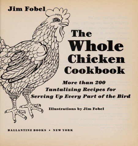 Book cover for Whole Chicken Cookbook #