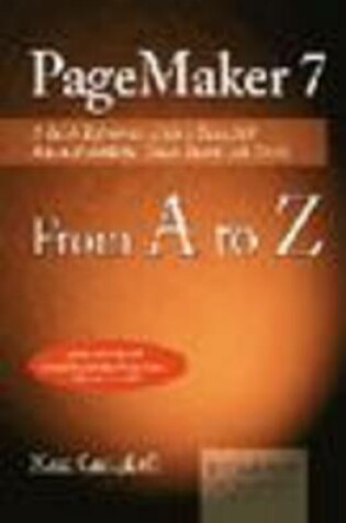 Cover of Pagemaker 7.0 from a-Z