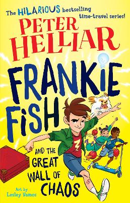 Book cover for Frankie Fish and the Great Wall of Chaos