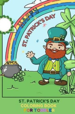 Cover of St. Patrick's Day coloring book for toddler