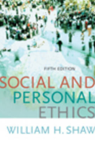 Cover of Social/Pers Ethics W/Info 5e