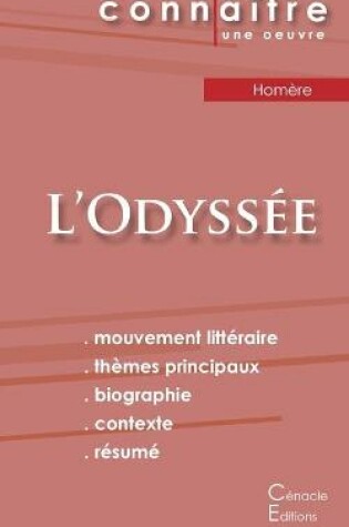 Cover of Fiche de lecture L'Odyssee de Homere (Analyse litteraire de reference et resume complet)