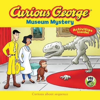 Book cover for Curious George Museum Mystery
