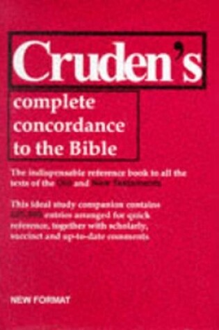 Cover of Cruden's Complete Concordance to the Bible