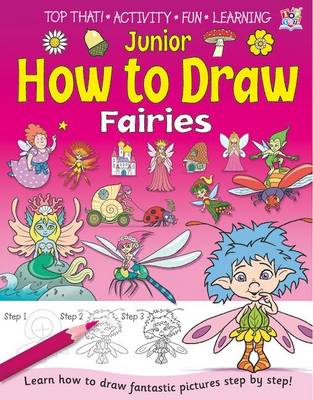 Book cover for Junior How to Draw Fairies