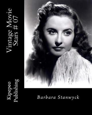 Book cover for Vintage Movie Stars # 07