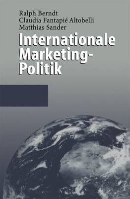 Book cover for Internationale Marketing-Politik