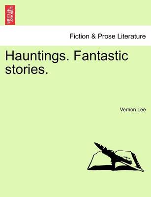 Book cover for Hauntings. Fantastic Stories.