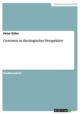 Book cover for Gewissen in theologischer Perspektive