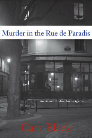 Cover of Murder In The Rue De Paradis