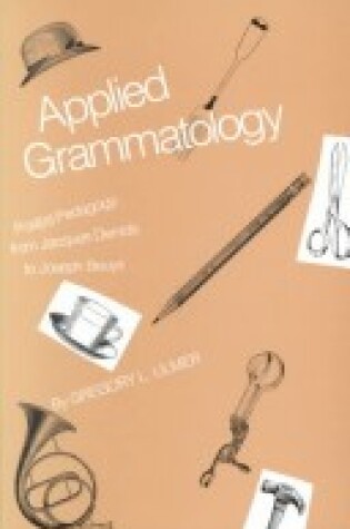 Cover of Applied Grammatology CB