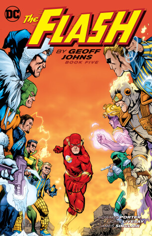 Book cover for Flash by Geoff Johns Book Five