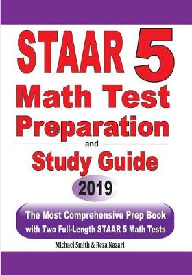 Book cover for STAAR 5 Math Test Preparation and Study Guide