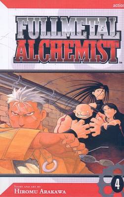 Book cover for Fullmetal Alchemist, Volume 4