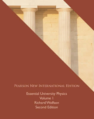 Book cover for Essential University Physics, Vol 1 and 2, Pearson New International Edition plus MasteringPhysics