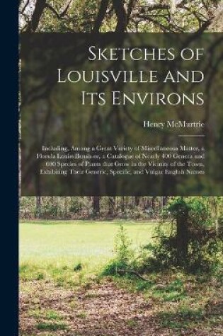 Cover of Sketches of Louisville and Its Environs