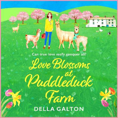 Book cover for Love Blossoms at Puddleduck Farm