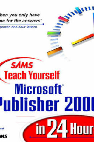 Cover of Sams Teach Yourself Microsoft Publisher 2000 in 24 Hours