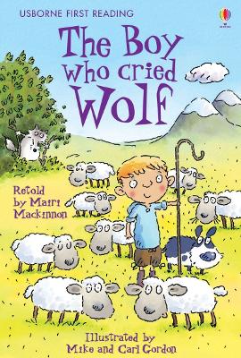 Book cover for The Boy who cried Wolf