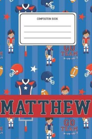 Cover of Composition Book Matthew