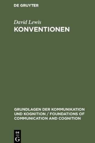 Cover of Konventionen