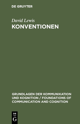 Book cover for Konventionen