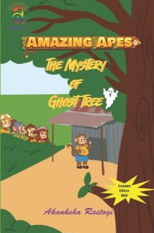 Cover of Amazing Apes- The Mystery of Ghost Tree (B & W)