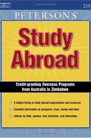 Cover of Study Abroad 2005