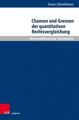 Cover of Chancen Und Grenzen Der Quantitativen Rechtsvergleichung