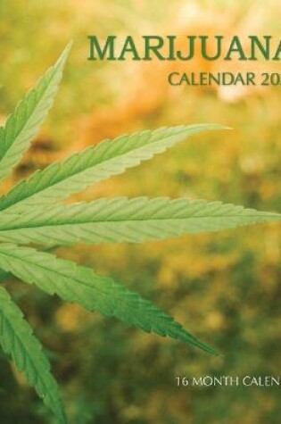Cover of Marijuana Calendar 2021