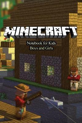 Book cover for Minecraft NoteBook For Kids Boys And Girls