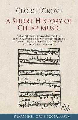 Book cover for A Short History of Cheap Music