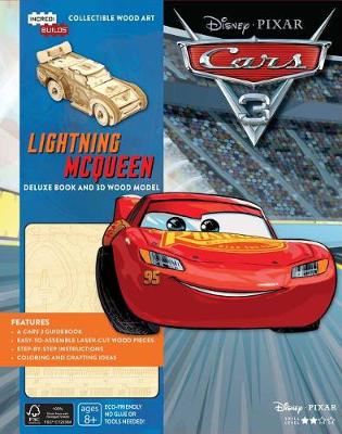 Cover of Incredibuilds: Disney Pixar Cars 3: Lightning McQueen Deluxe Book and Model Set